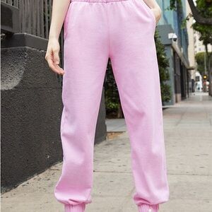 Brandy Melville Rosa Pink Joggers